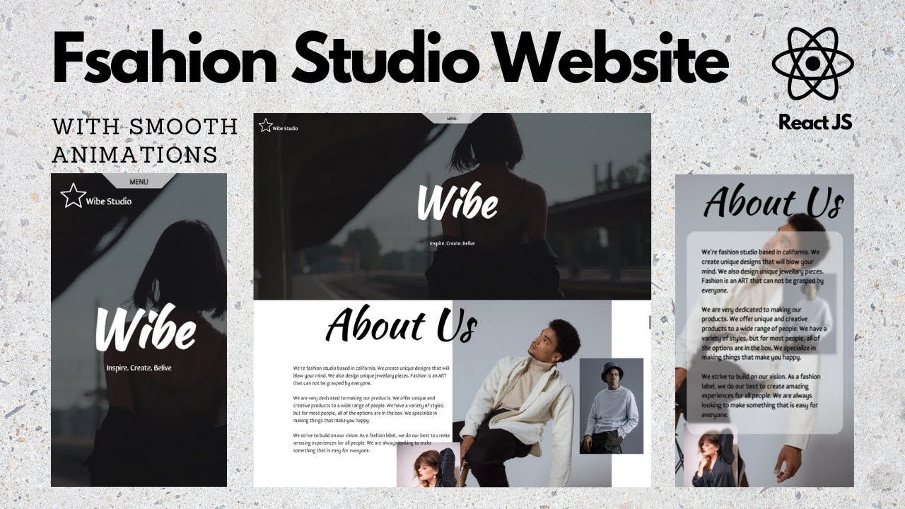Fashion Studio Website