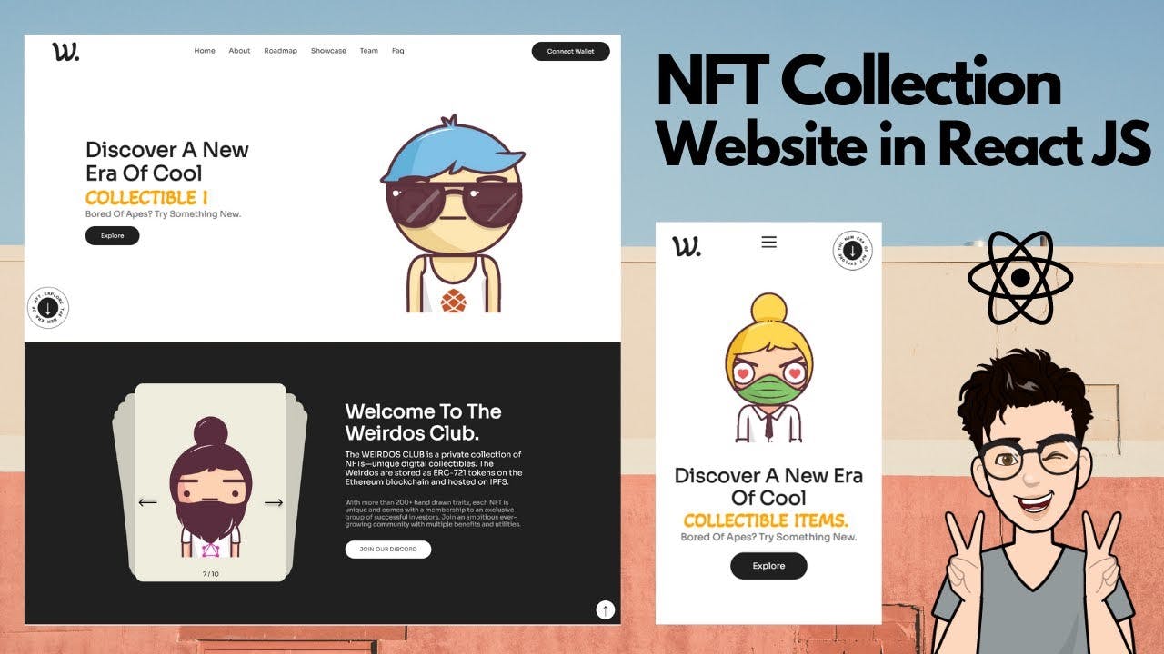 NFT collection Website